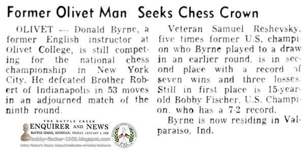 Former Olivet Man Seeks Chess Crown
