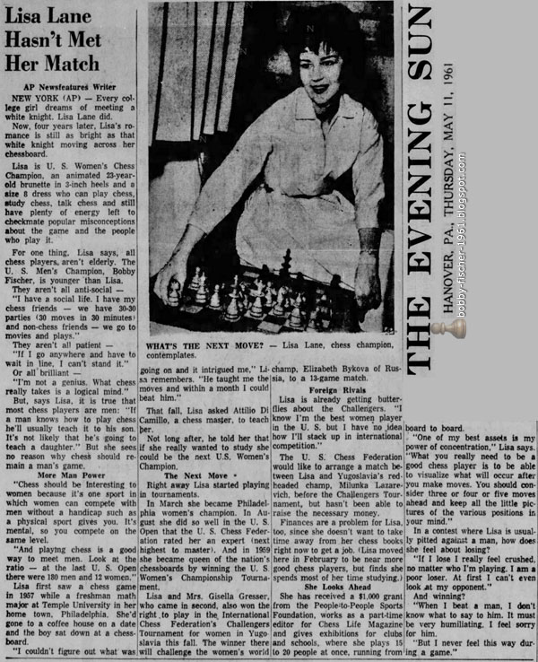 Bobby Fischer - Chess: 1961
