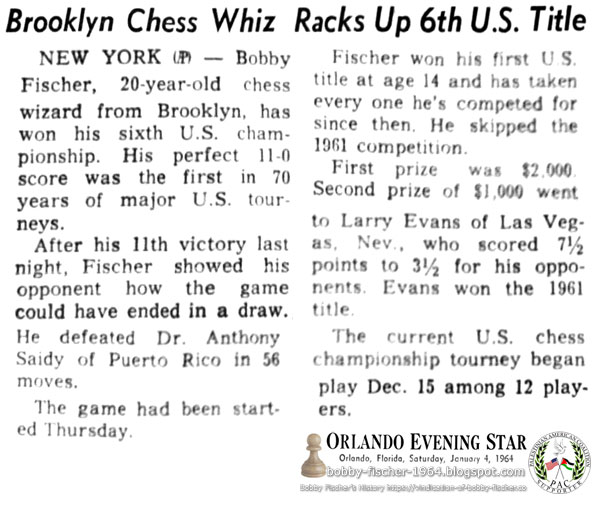 Brooklyn Chess Whiz Racks Up 6th U.S. Title
