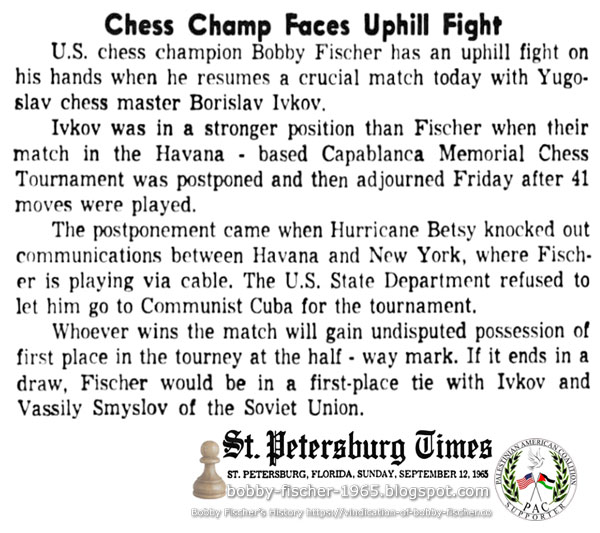 Chess Champ Faces Uphill Fight