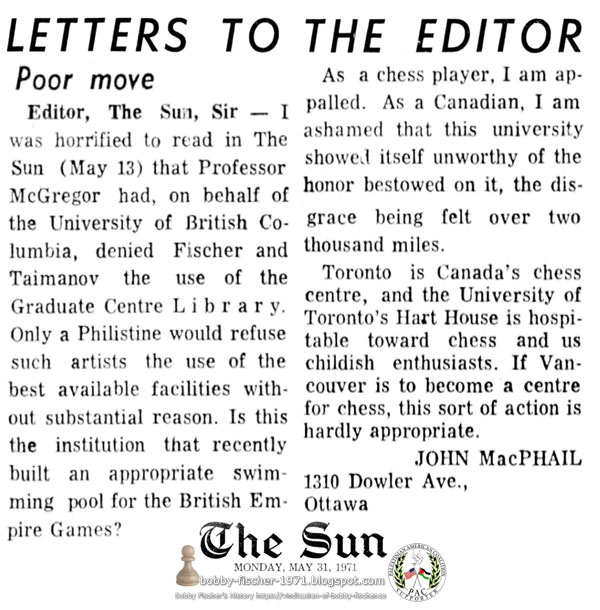 Letter To The Editor - Poor Move