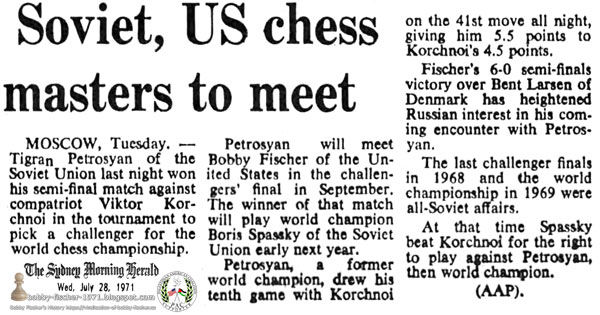 Soviet, U.S. Chess Masters to Meet