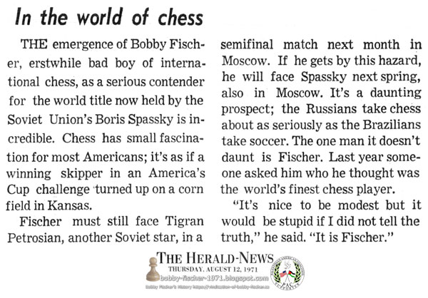 In The World of Chess