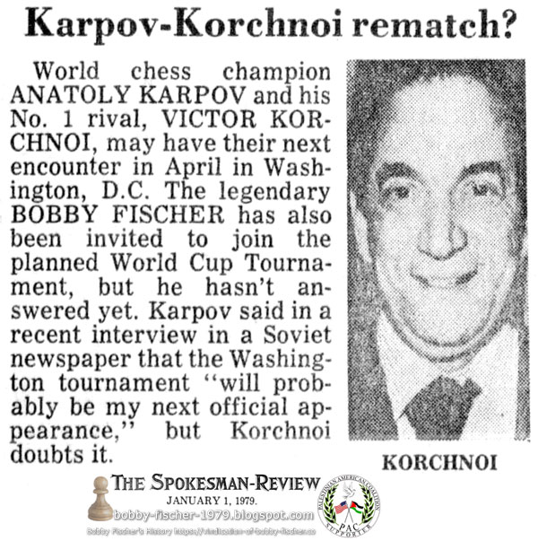 Karpov-Korchnoi Rematch?