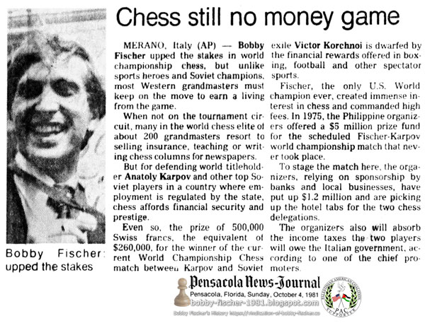Chess Still No Money Game