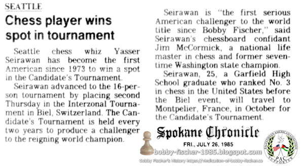 Chess Player Wins Spot in Tournament