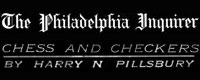 Philadelphia Checkers and Chess Philadelphia Checkers and Chess