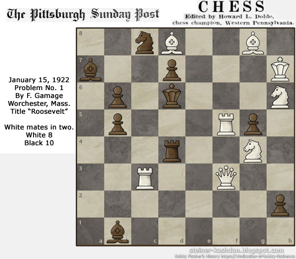 Pittsburgh Daily Post Problem No. 1